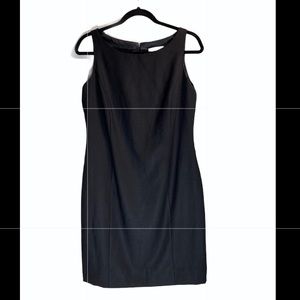MARKS & SPENCERS*US 12 Black Wool Dress**Altered